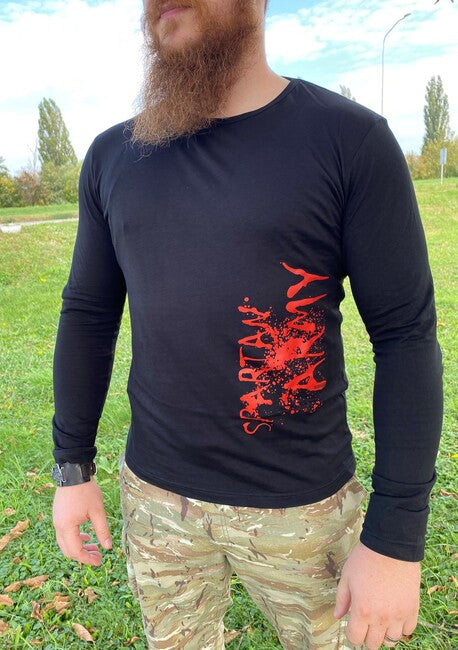 DRAGOWA Fit-T Μπλουζάκι με Μακρύ Μανίκι RedWar