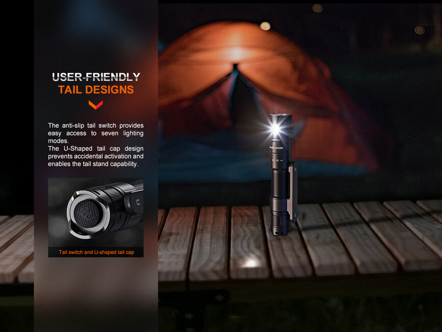 Fenix LD12R Επαναφορτιζόμενος Φακός