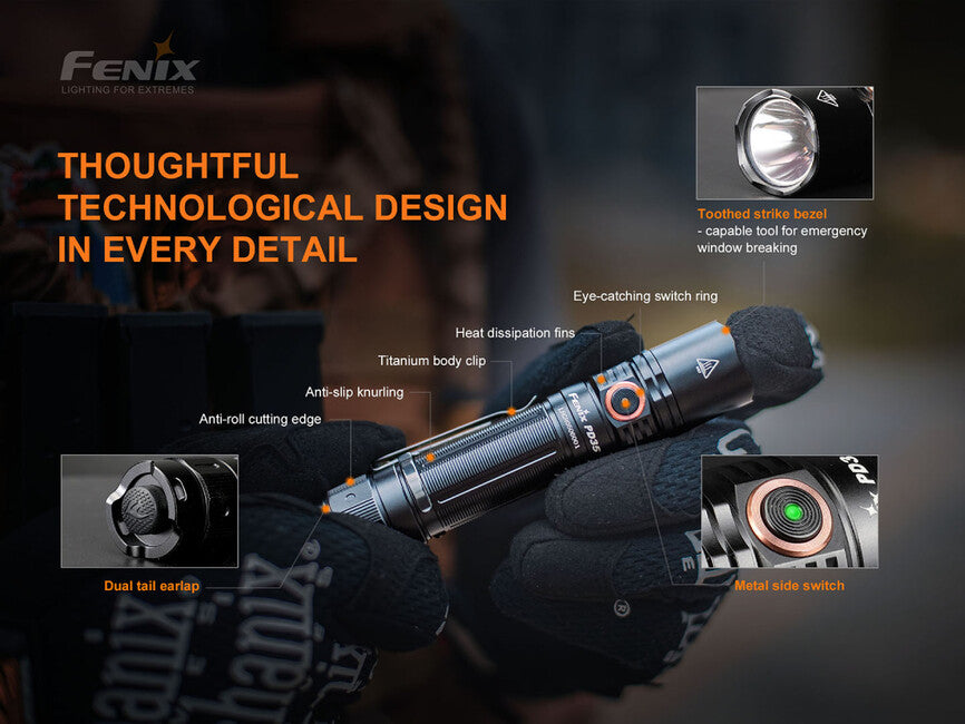 Fenix PD35 V3.0 Flashlight, Green Tropic