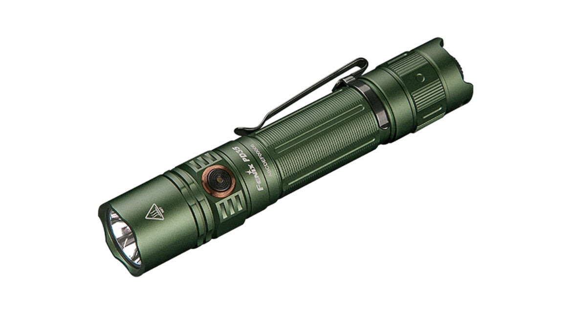 Fenix PD35 V3.0 Flashlight, Green Tropic