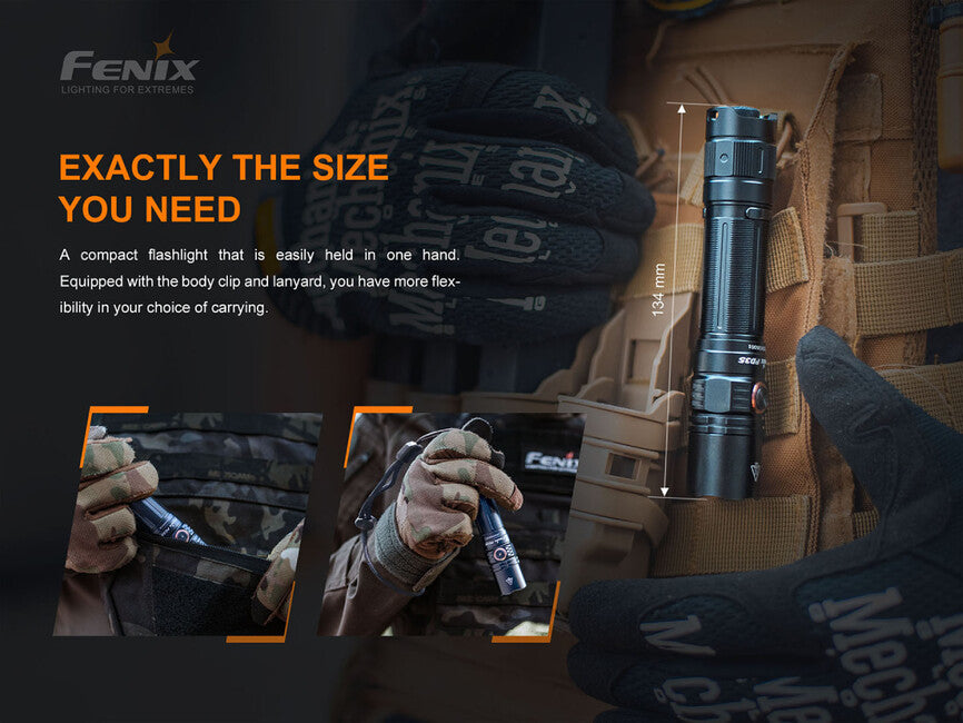 Fenix PD35 V3.0 Flashlight, Green Tropic