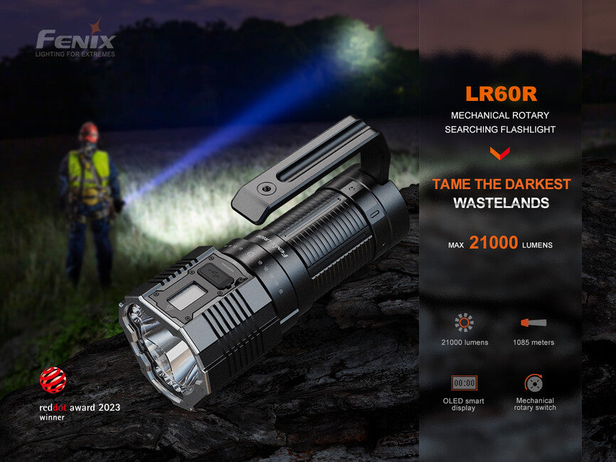 Fenix LR60R φακός LED επαναφορτιζόμενος