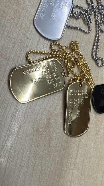 O&T Χάραξη Ταυτοτήτων - Dog Tags
