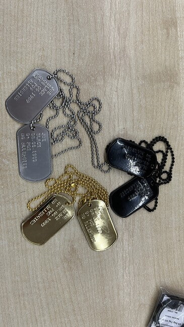O&T Χάραξη Ταυτοτήτων - Dog Tags