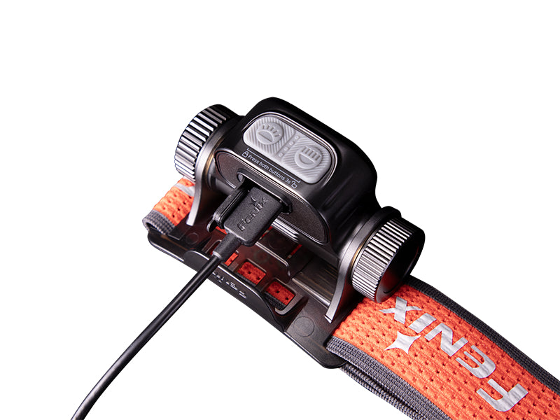 Fenix HM65R-T V2.0 κεφαλόφωτο επαναφορτιζόμενο, κόκκινο