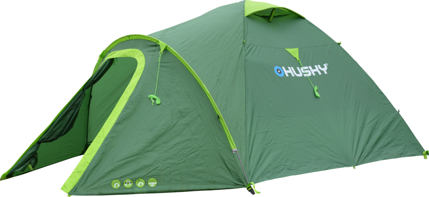 HUSKY Bizon 3 Plus σκηνή εξωτερικού χώρου, ανοιχτό πράσινο