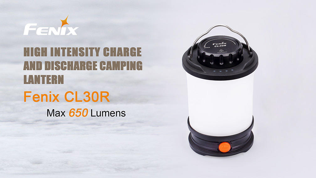 Fenix CL30R Φακός Κεφαλής Επαναφορτιζόμενος 650 Lumens