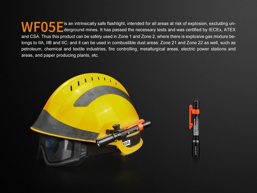 Fenix WF05E Επαγγελματικός Φακός