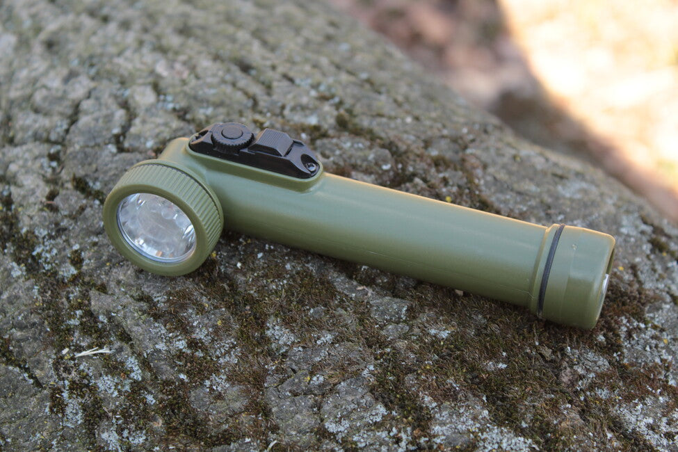 Mil-Tec Army 6 Φακός LED 16cm, λαδί
