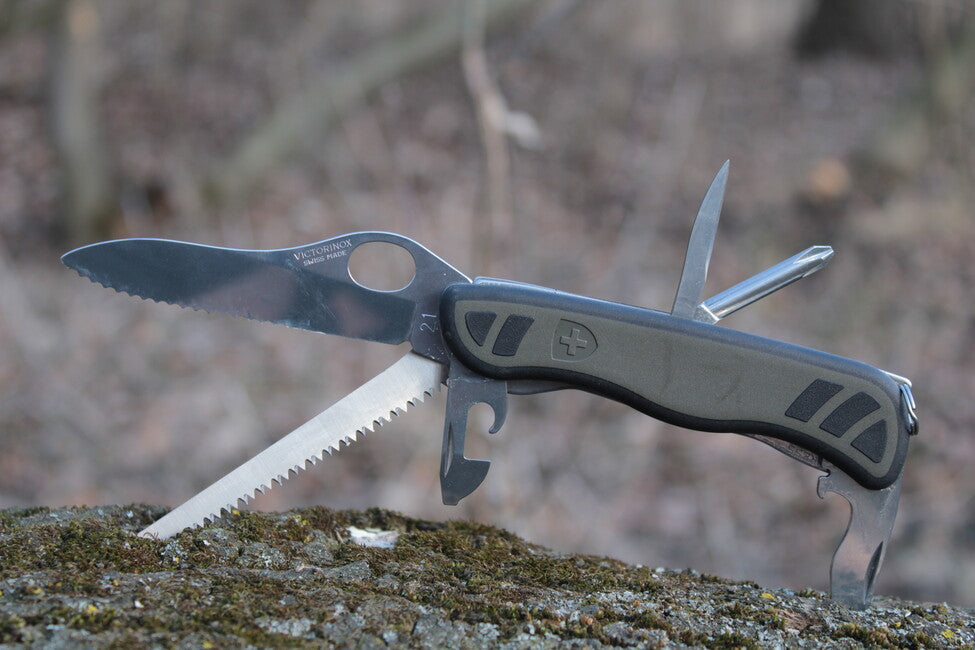Victorinox Swiss Army Μαχαίρι Τσέπης 111mm, Πράσινο-Μαύρο