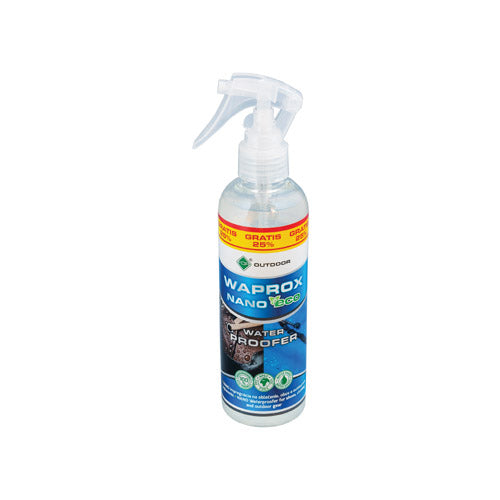 For Outdoor Waprox Nano Eco Αδιάβροχη Επεξεργασία για Ρούχα και Παπούτσια, 200 ml + 50 ml