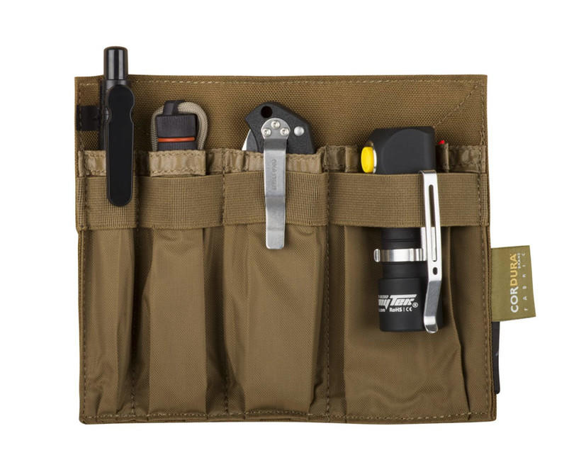 Helikon-Tex Οργανωτής Insert Large Αυτοκόλλητο Velcro, σκούρο γκρι