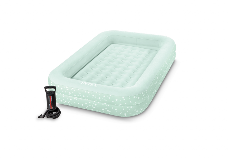 Intex Kidz Travel Bed Set παιδικό φουσκωτό κρεβάτι με αντλία
