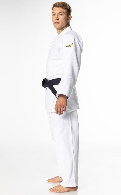 Mizuno Yusho III IJF κιμονό judo 750g, λευκό