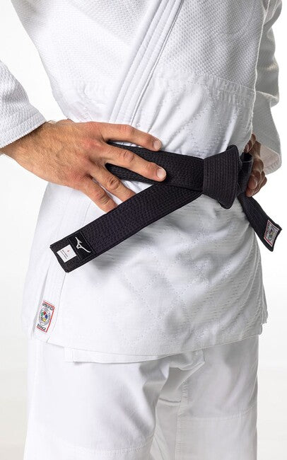 Mizuno Yusho III IJF κιμονό judo 750g, λευκό