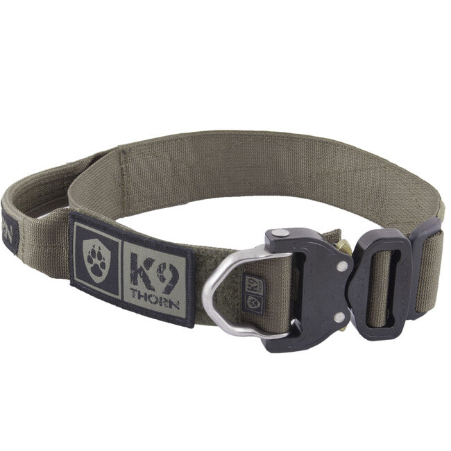 K9 Thorn Cobra-Echo Περιλαίμιο με Λαβή 38mm, λαδί