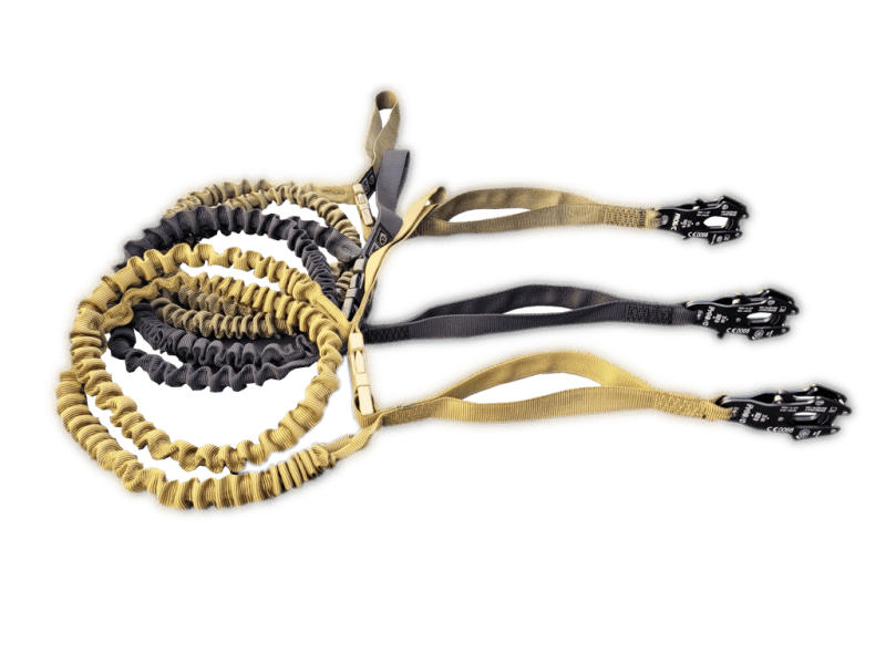 K9 Thorn Kong Frog Κορδέλα με Απορροφητή Κραδασμών 45/250cm, coyote