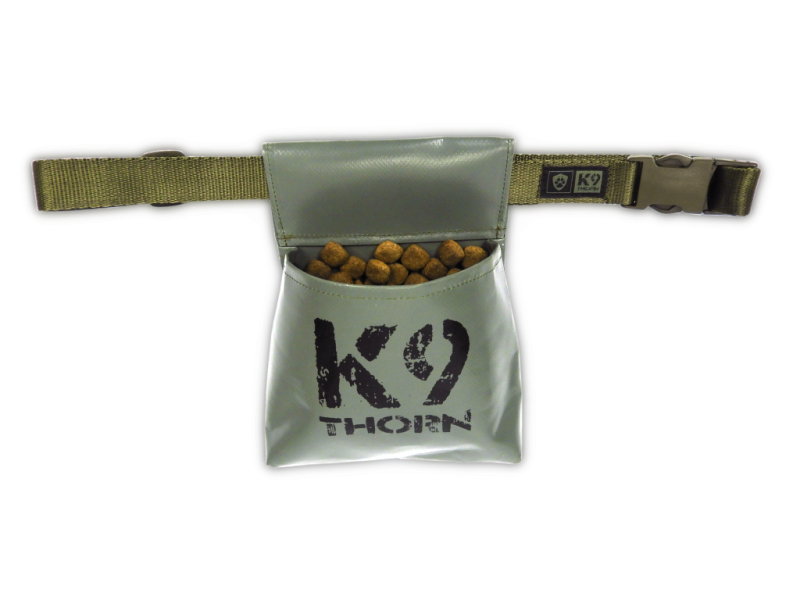 K9 Thorn Θήκη Λιχουδιών με Ζώνη Ανοιχτή, Λαδί