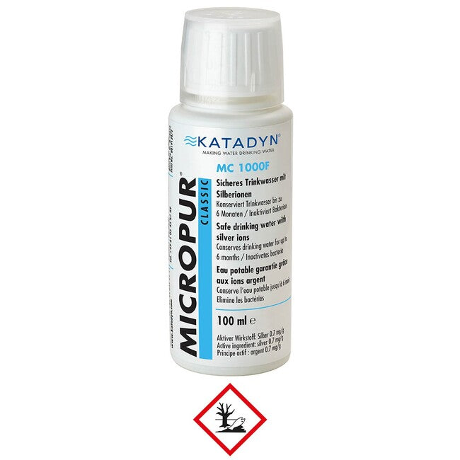 Katadyn Micropur MC 1000F Συντηρητικό Πόσιμου Νερού, 100 ml