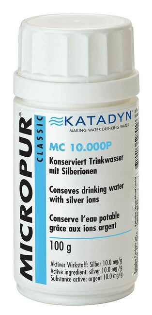 Katadyn Micropur MC 10.000P απολύμανση νερού, 100g