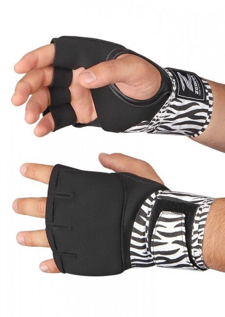 Katsudo Zebra Τζέλ Quick wrap Επίδεσμοι σε κιβώτιο, μαύρο
