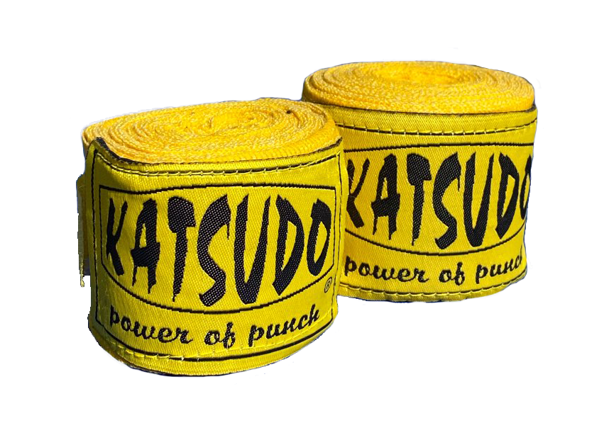 Katsudo Path Ελαστικό Επίδεσμο Μποξ, Κίτρινο