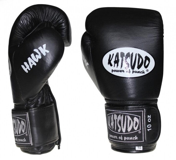Katsudo Hawk box γάντια, μαύρο