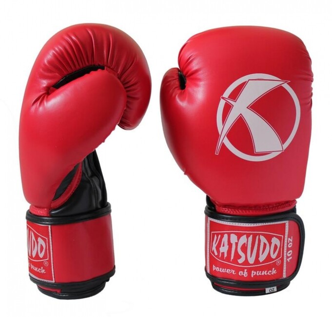 Katsudo Punch II Γάντια Πυγμαχίας, Κόκκινο