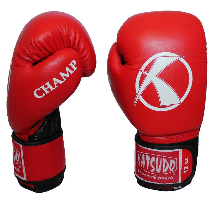 Katsudo Champion IV Γάντια Πυγμαχίας, Κόκκινα
