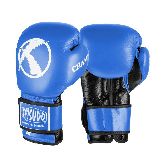 Katsudo Champion IV Γάντια Πυγμαχίας, Μπλε