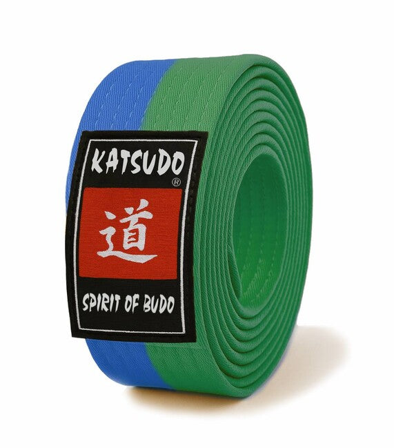 Katsudo Master Ζώνη OBI, πράσινο-μπλε