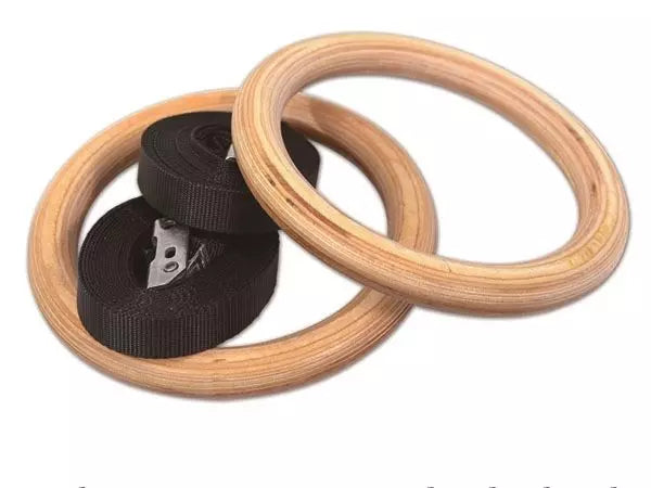Katsudo Woody ξύλινοι γυμναστικοί δακτύλιοι