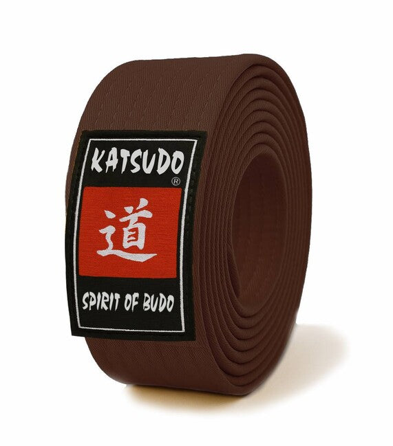 Katsudo Master obi ζώνη, καφέ