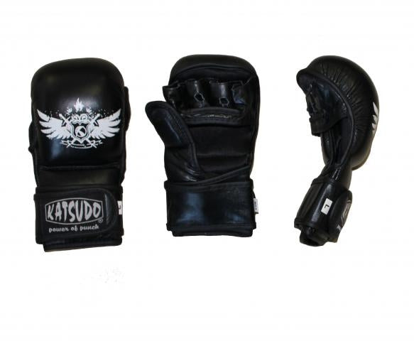 Katsudo Revenge Εκπαιδευτικά Γάντια MMA, μαύρο
