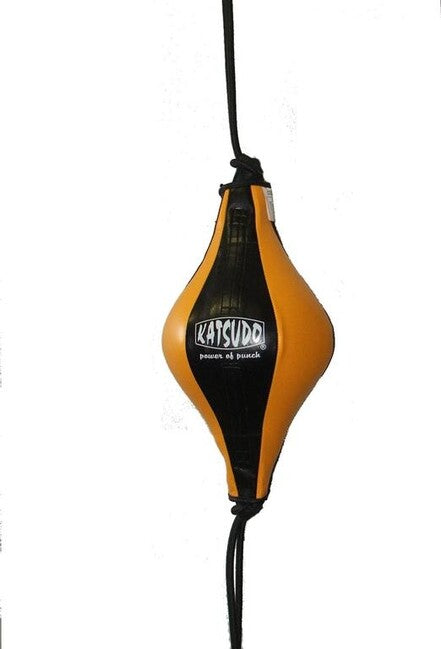 Katsudo Μπάλα Thai Box Punchingball, κίτρινο μαύρο
