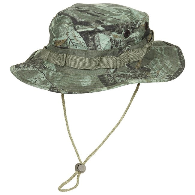 MFH GI Bush Αμερικανικό Καπέλο Rip stop με Κορδόνι, hunter-green