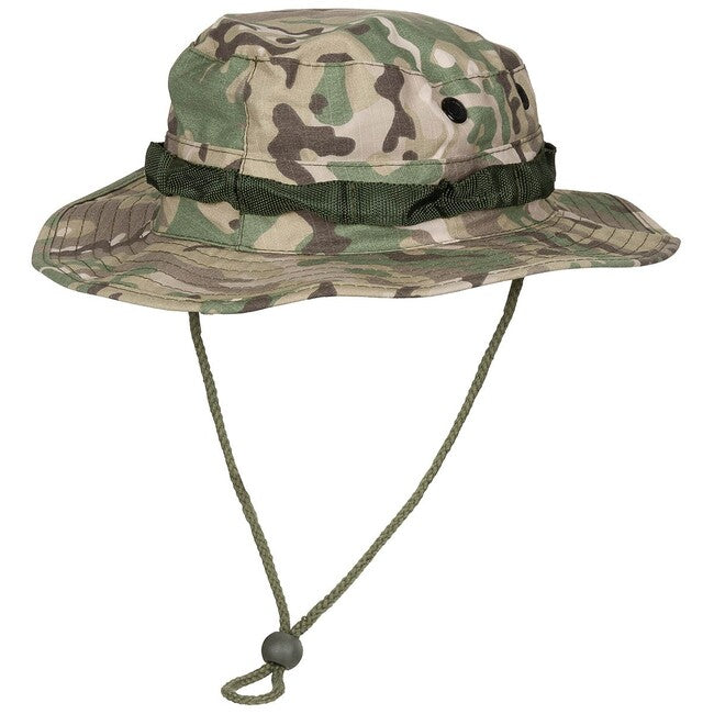 MFH GI Bush Καπέλο Αμερικανικό Rip-Stop με Κορδόνι, operation-camo