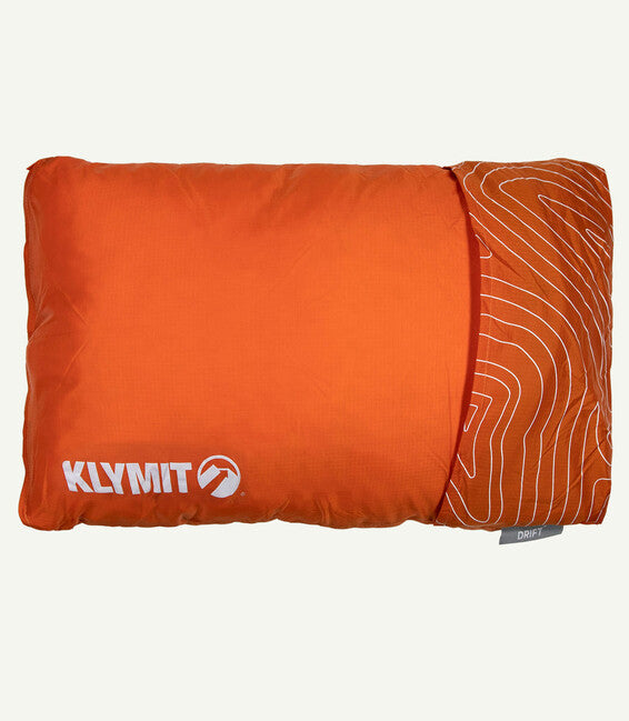 Klymit Drift Pillow Μαξιλάρι Ταξιδίου LARGE, πορτοκαλί
