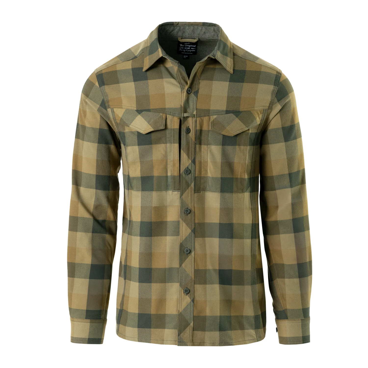 Helikon-Tex Defender Mk2 Nylon Sorona Blend košeľa, Bayou Moss Checkered