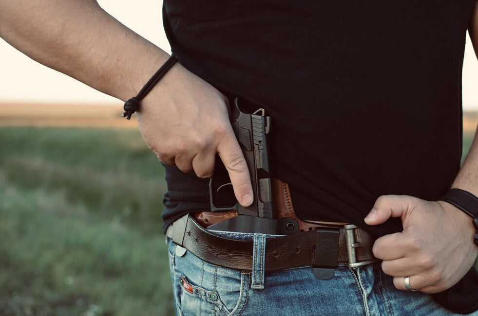 Falco Hybrid IWB Θήκη Glock 19, Καφέ Δεξιά