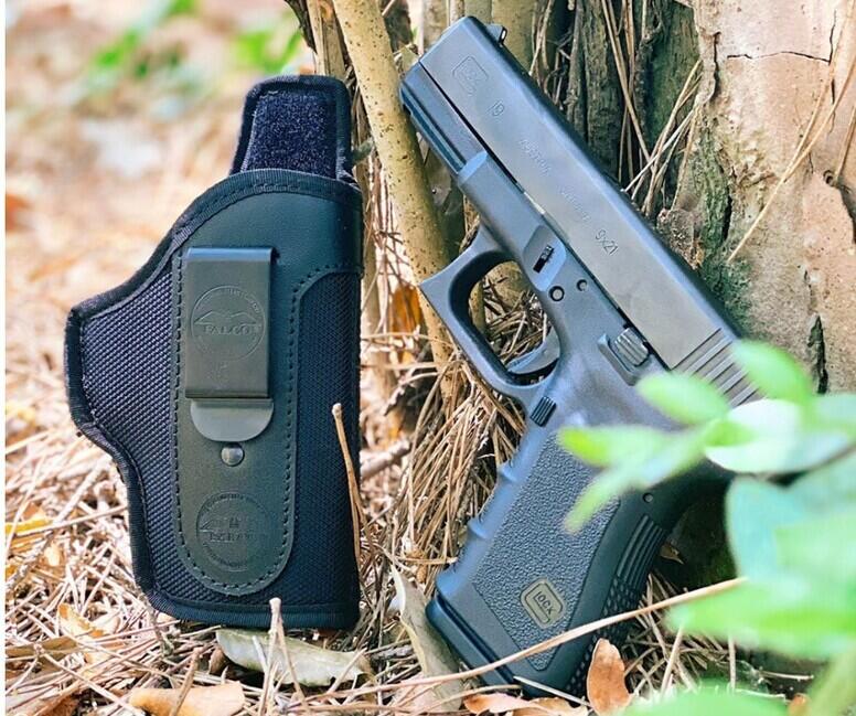 Falco Smith IWB Νάιλον Θήκη για Εσωτερική Ношε στις Παντελόνι για Glock 43X, Μαύρο, Δεξιά