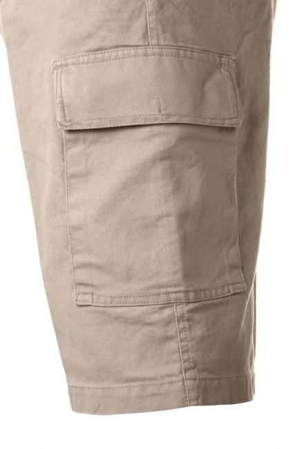 Mil-Tec Σορτς Moleskin Prewash, χακί