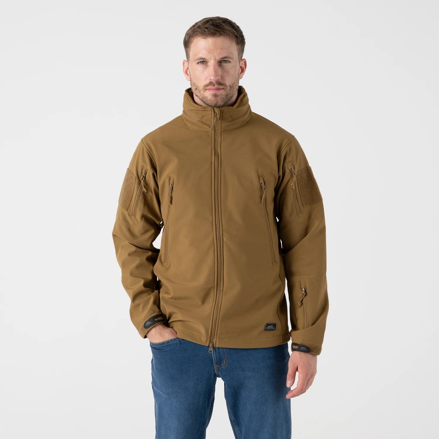 Helikon-Tex GUNFIGHTER bunda Shark Skin, Coyote – detail