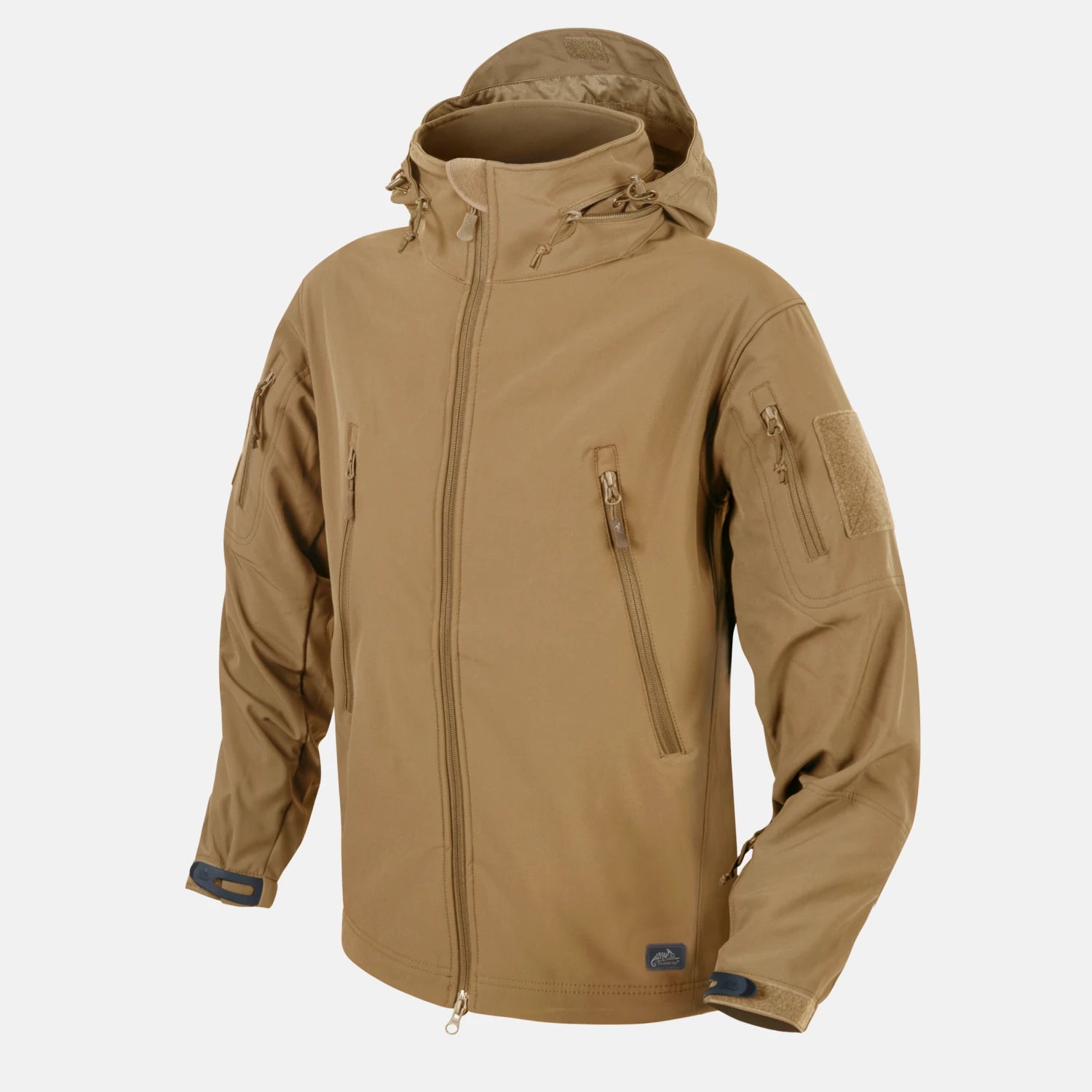 Helikon-Tex Gunfighter vode a vetruodolná bunda, Olive green – kapucňa