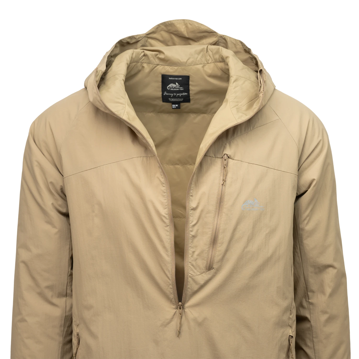 Helikon-Tex Wolfhound Hoodie Lite prechodná bunda, khaki