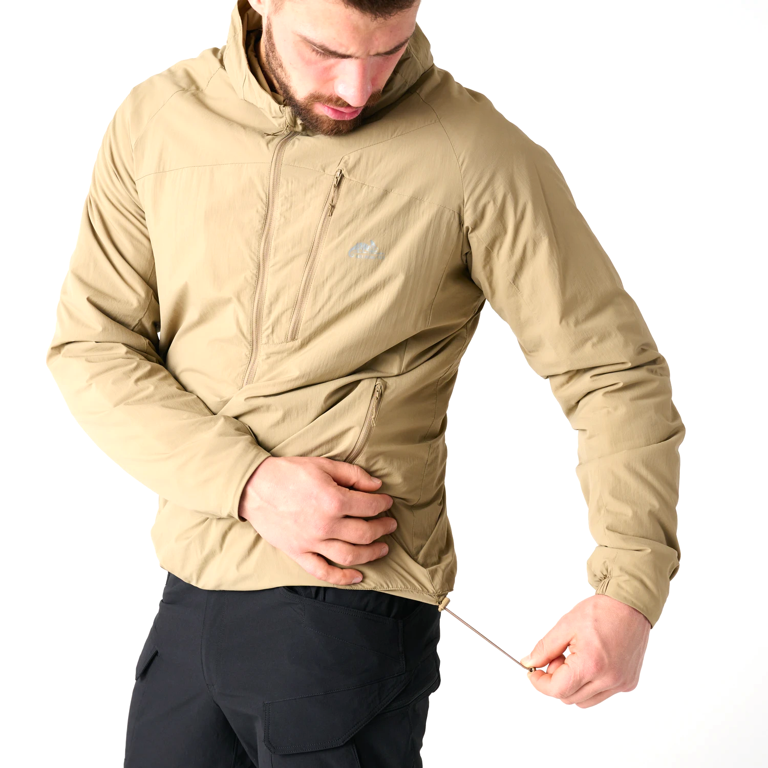 Helikon-Tex Wolfhound Hoodie Lite prechodná bunda, khaki