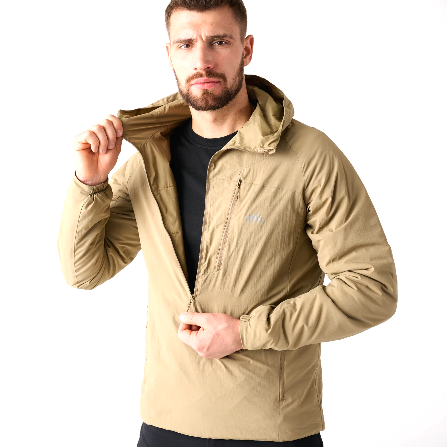 Helikon-Tex Wolfhound Hoodie Lite prechodná bunda, khaki
