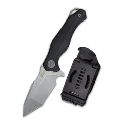 KUBEY Golf SW Fixed Blade Knife, Black