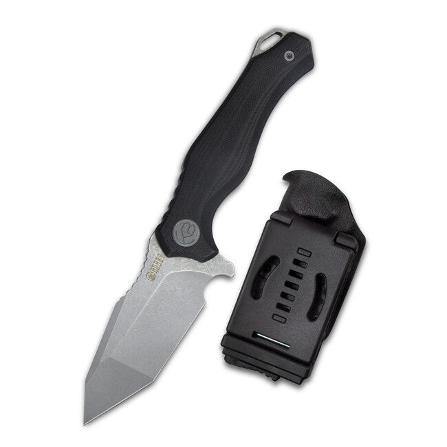 KUBEY Golf Μαχαίρι με Σταθερή Λάμα SW Black