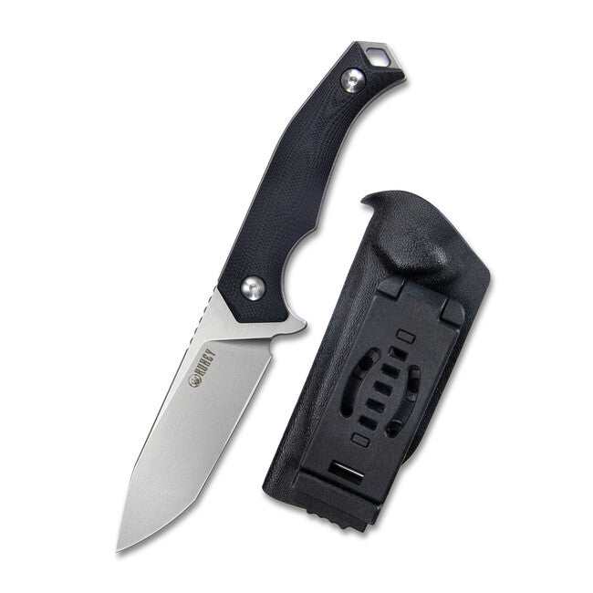 KUBEY Swordfish μαχαίρι με σταθερή λάμα (D2)